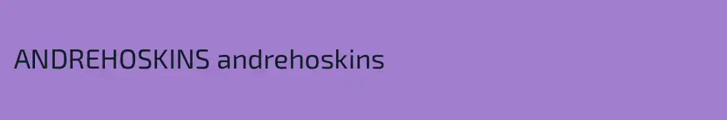 ANDREHOSKINS andrehoskins